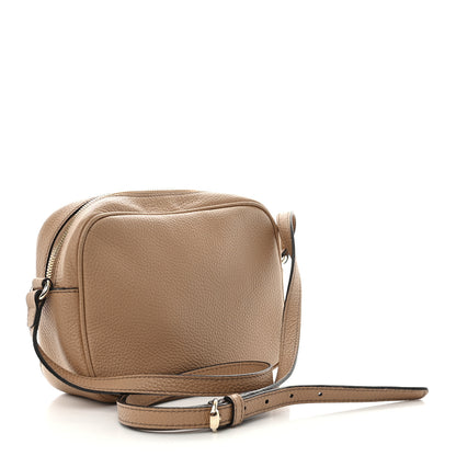 Gucci Pebbled Calfskin Small Soho Disco Bag Camelia 2 of 12