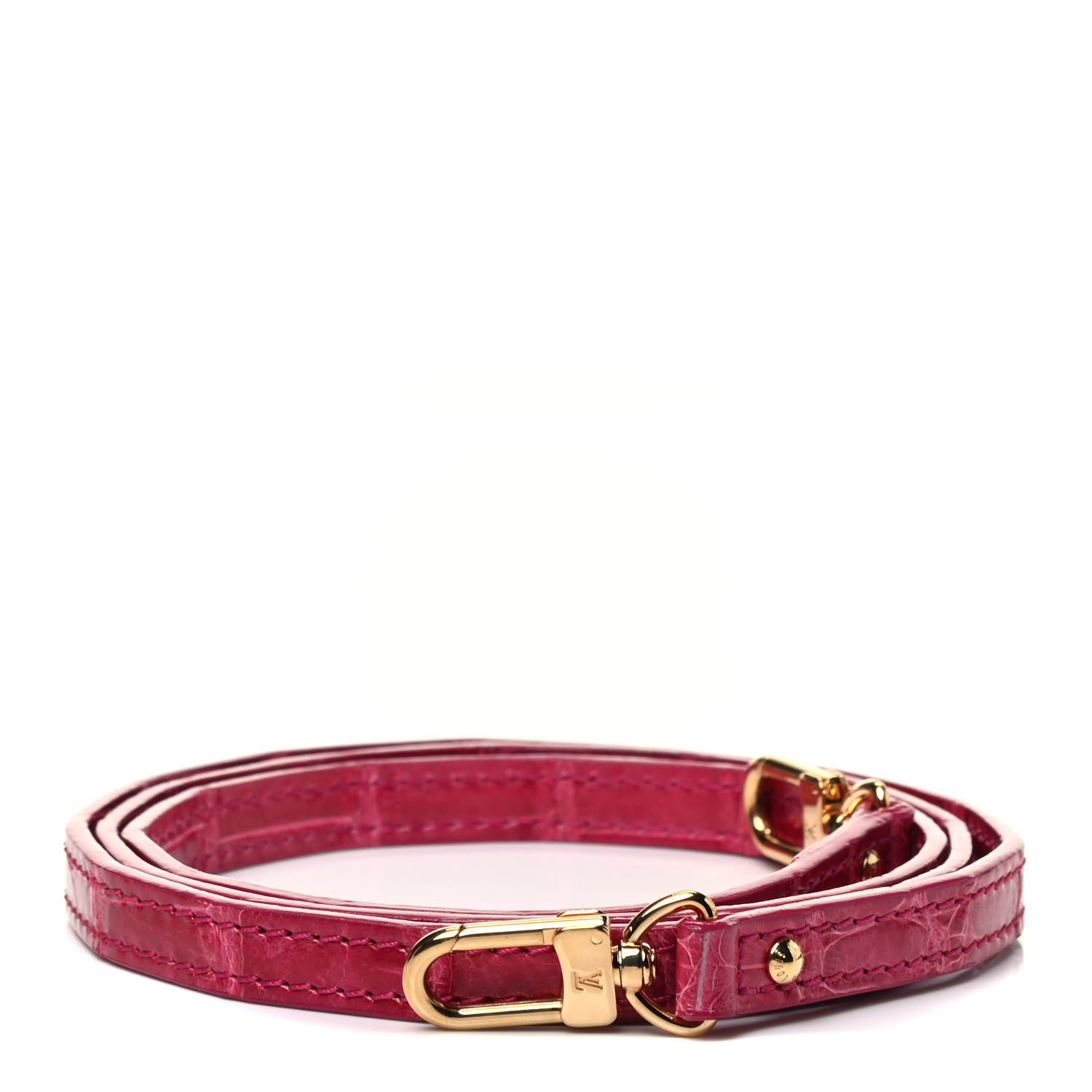 Louis Vuitton Alligator Strap Pink 1 of 3