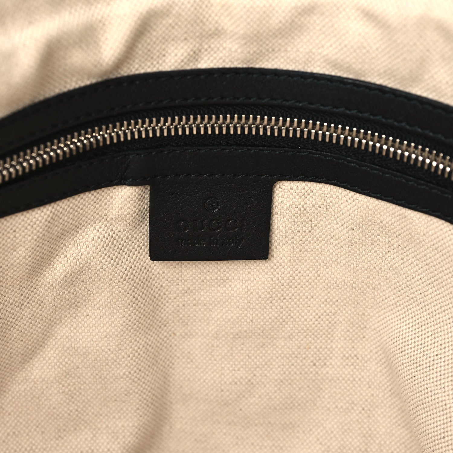 Gucci Deerskin Interlocking G Braided Messenger Bag Black 6 of 11