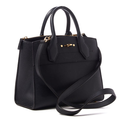 Louis Vuitton Taurillon City Steamer PM Black 3 of 8