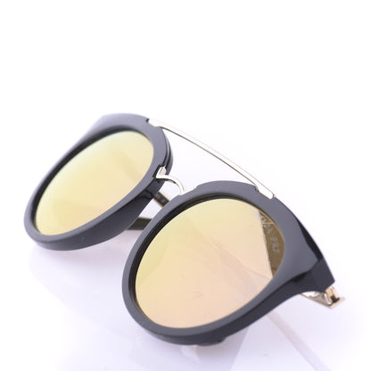 Prada Cinema Polarized Sunglasses SPR23S Black Gold 8 of 9