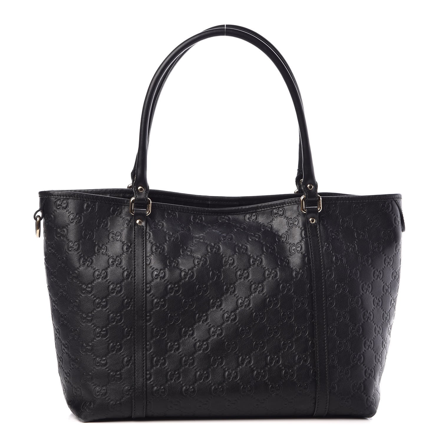 Gucci Guccissima Vitello Tender Medium Joy Tote Black 1 of 16
