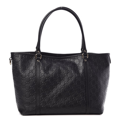 Gucci Guccissima Vitello Tender Medium Joy Tote Black 1 of 16