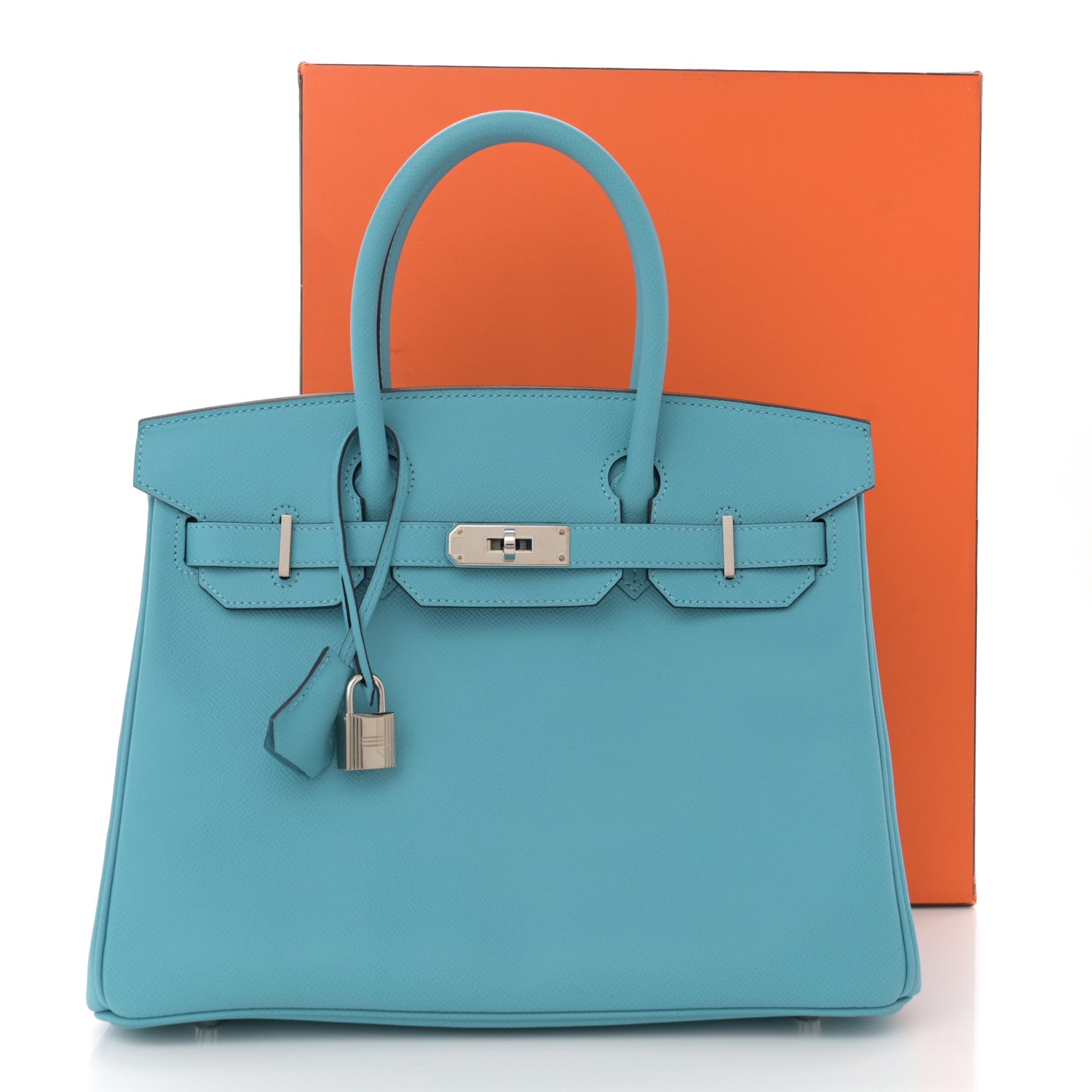 Hermes Epsom Birkin 30 Bleu du Nord 11 of 11