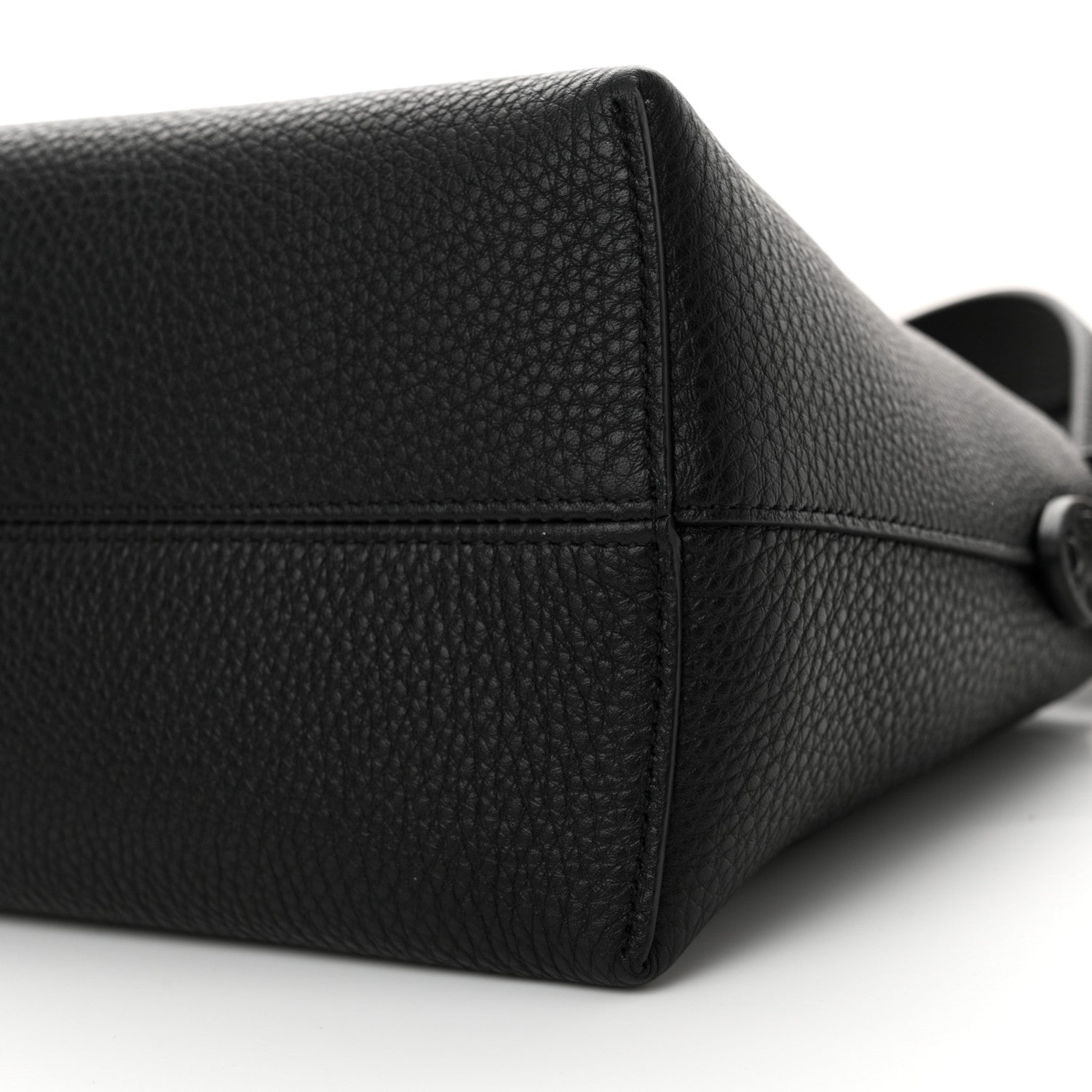 Fendi Cuoio Romano Selleria Medium By The Way Boston Bag Black 10 of 12