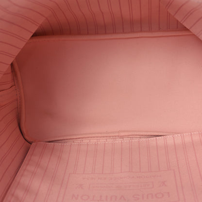 Louis Vuitton Damier Ebene Neo Neverfull MM Rose Ballerine 5 of 11