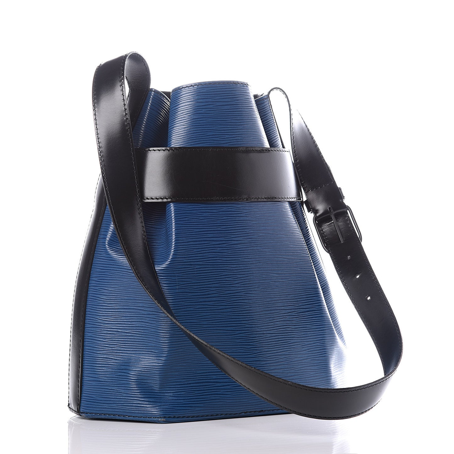 Epi Bi-Color Sac D'Epaule Toledo Black