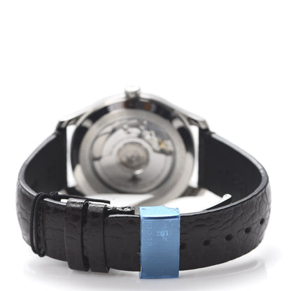Gucci Stainless Steel Alligator 40mm G-Timeless Charm Automatic Watch 4 of 7