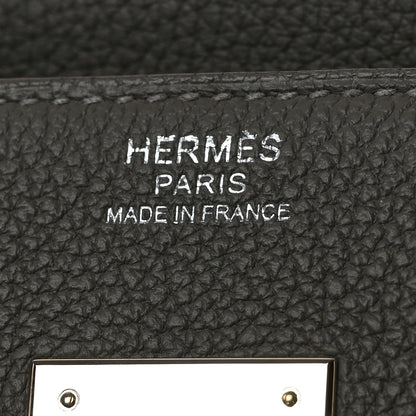 Hermes Togo BIRKIN 30 Gris Meyer 5 of 15