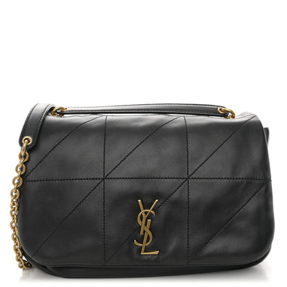 Saint Laurent Lambskin Matelasse Monogram Small Jamie 4.3 Black 1 of 9
