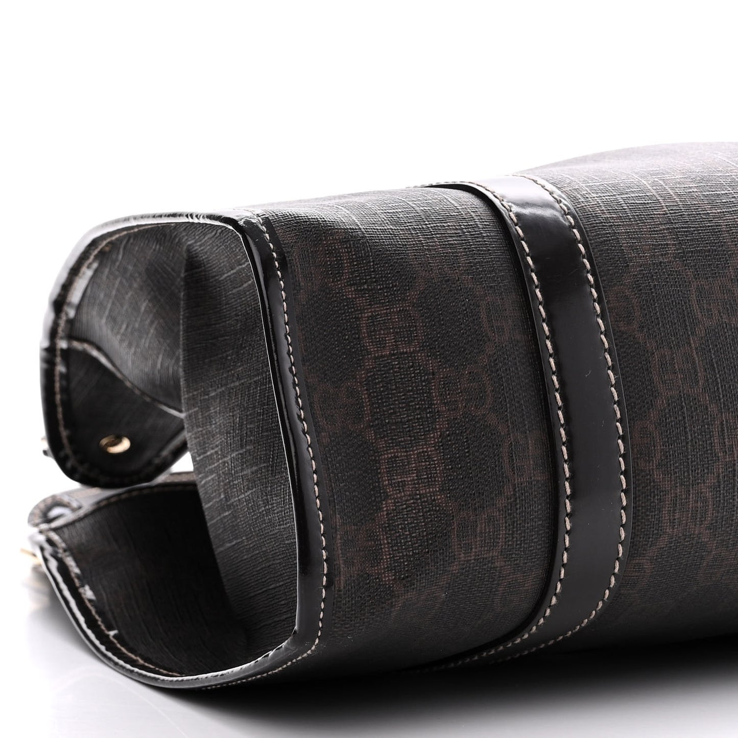 GG Plus Monogram Medium Joy Shoulder Bag Dark Brown