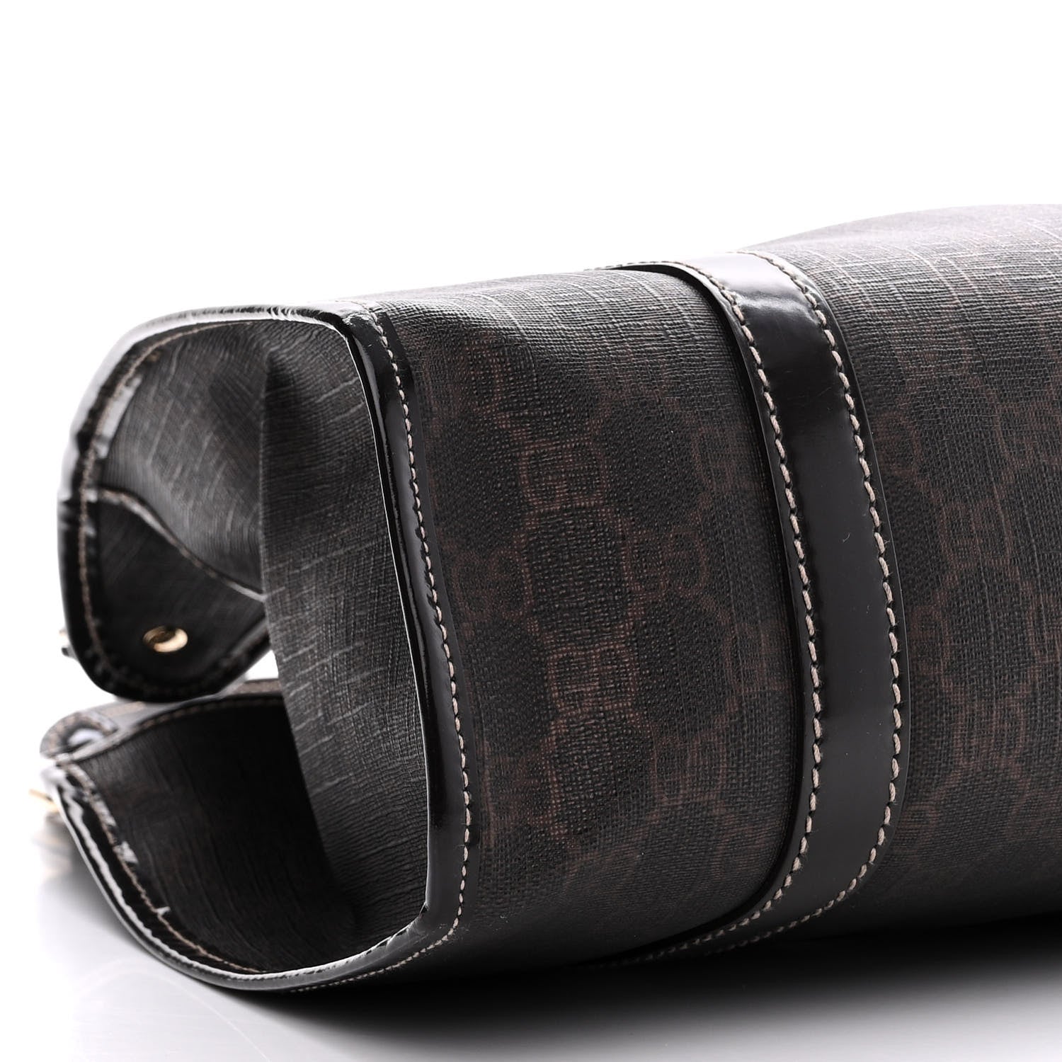 Gucci GG Plus Monogram Medium Joy Shoulder Bag Dark Brown 9 of 14