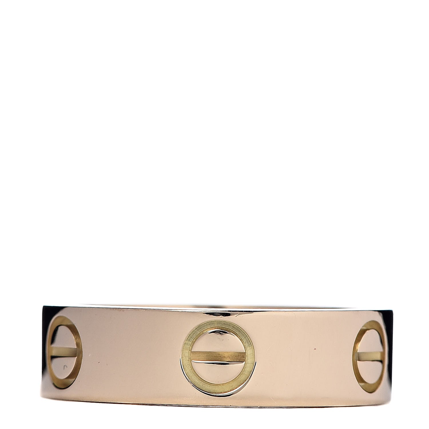 Cartier 18K Yellow Gold 5.5mm LOVE Ring 56 7.5 3 of 4