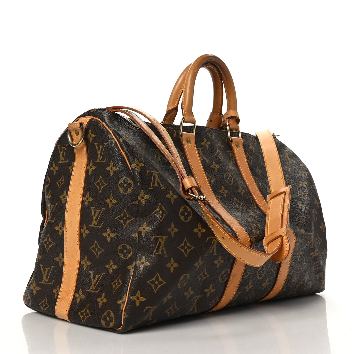 Louis Vuitton Monogram Keepall Bandouliere 45 3 of 12