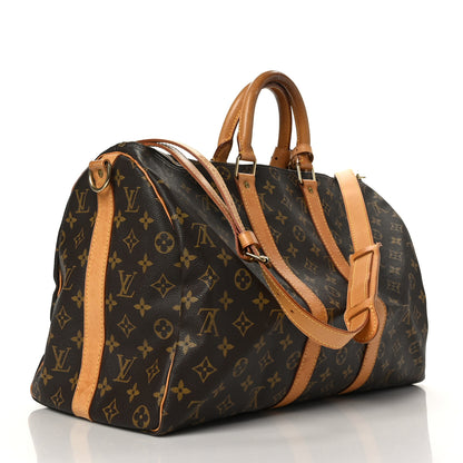 Louis Vuitton Monogram Keepall Bandouliere 45 3 of 12