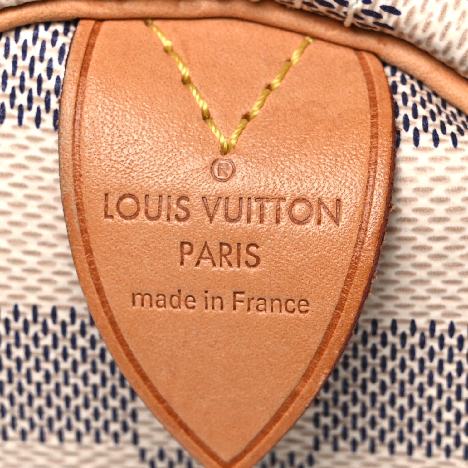 Louis Vuitton Damier Azur Speedy 30 6 of 10