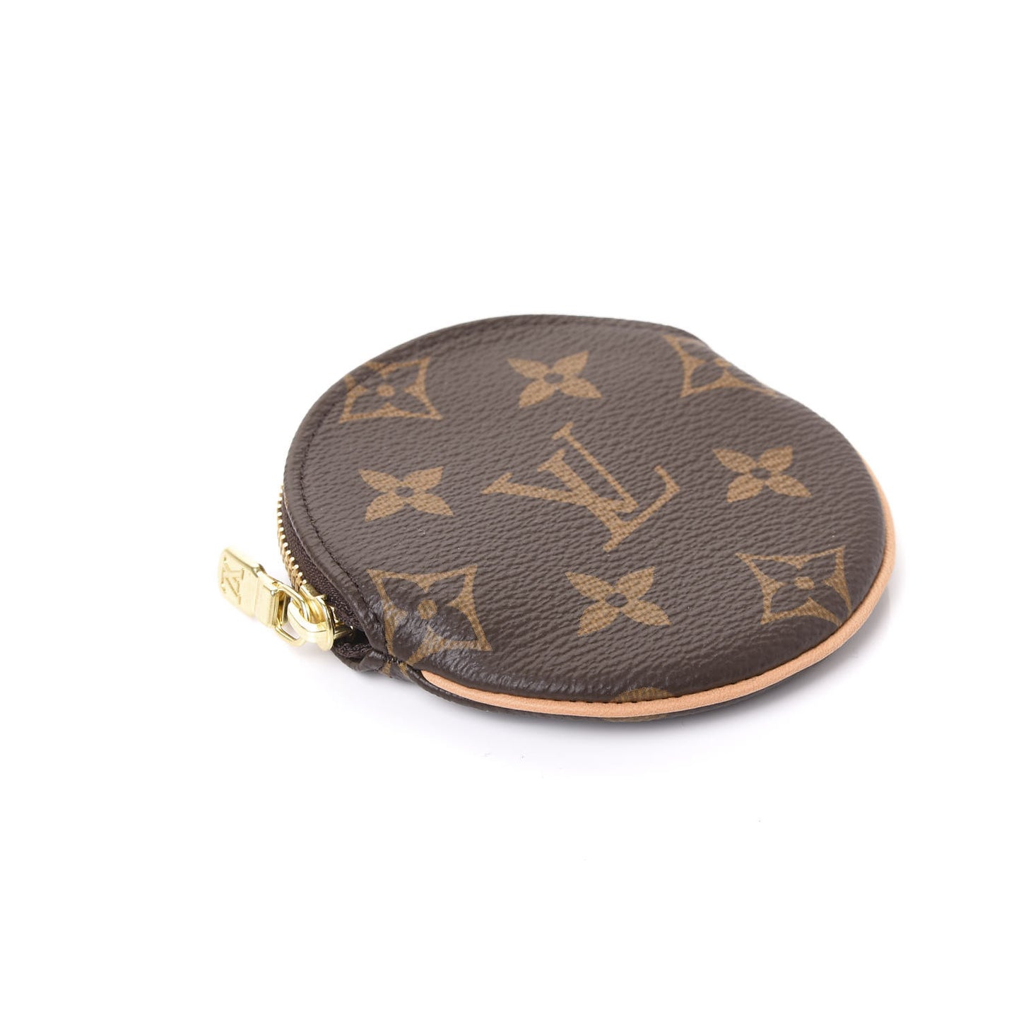 Monogram Round Coin Purse
