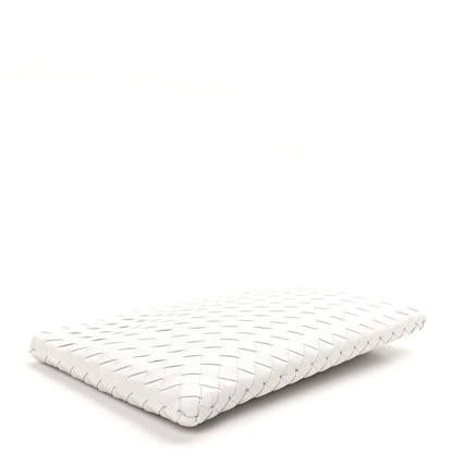 Bottega Veneta Nappa Intrecciato Large Zip Pouch Chalk 4 of 8