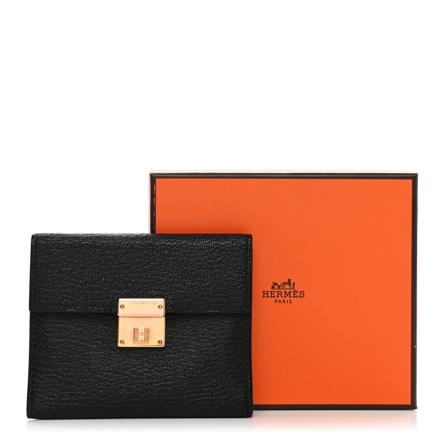 Chevre Mysore Clic Mini Card Holder Black
