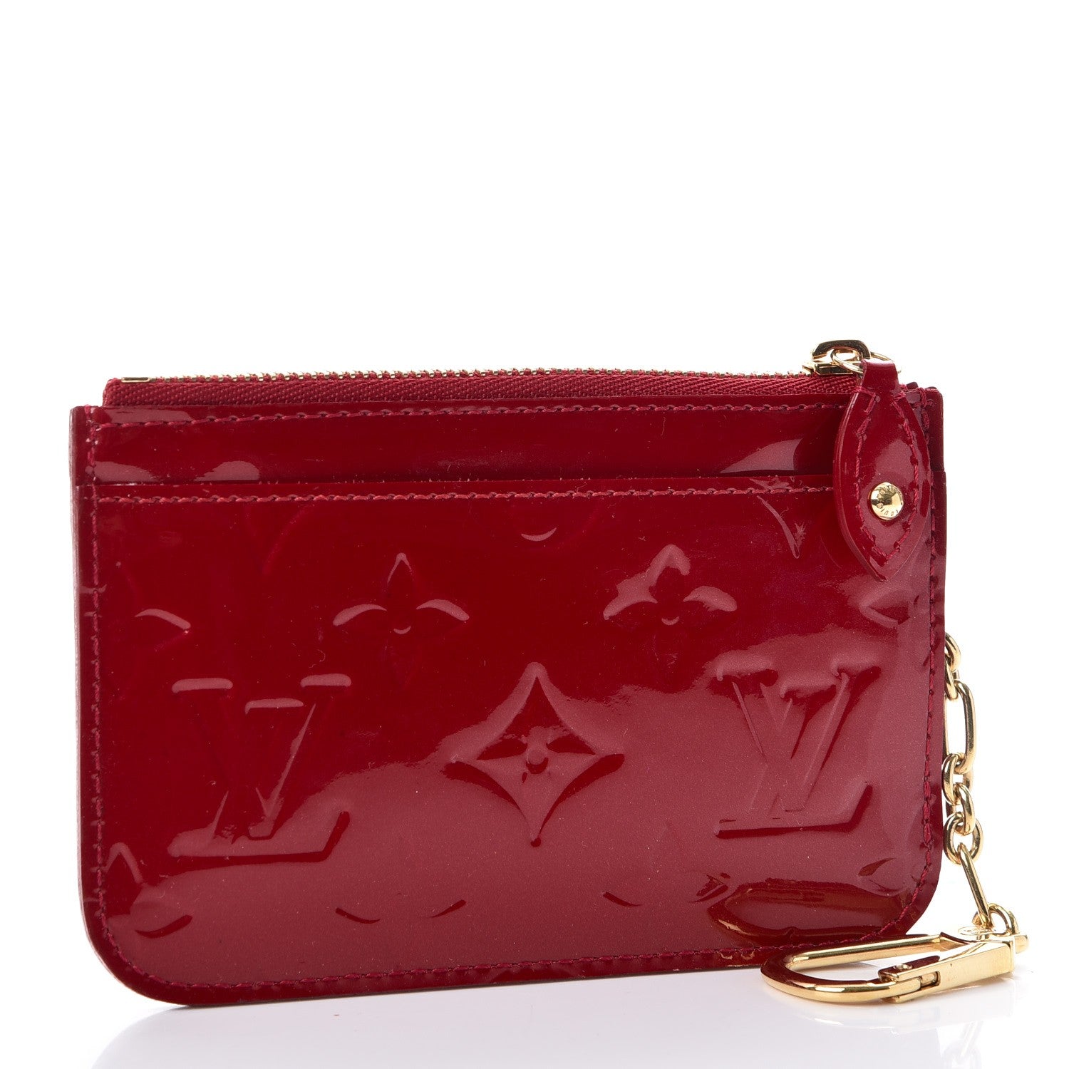 Louis Vuitton Vernis Key Pouch Pomme D'Amour 3 of 7