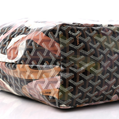 Goyard Goyardine Saint Louis Lettres Camouflage PM Black Pink Multicolor 9 of 10