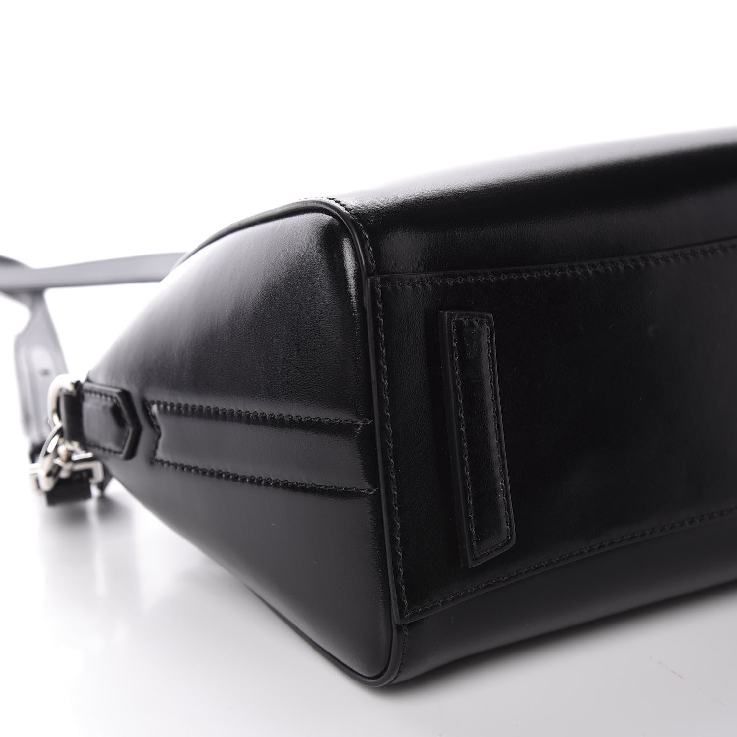 Givenchy Shiny Lord Calfskin Mini Antigona Black 7 of 9
