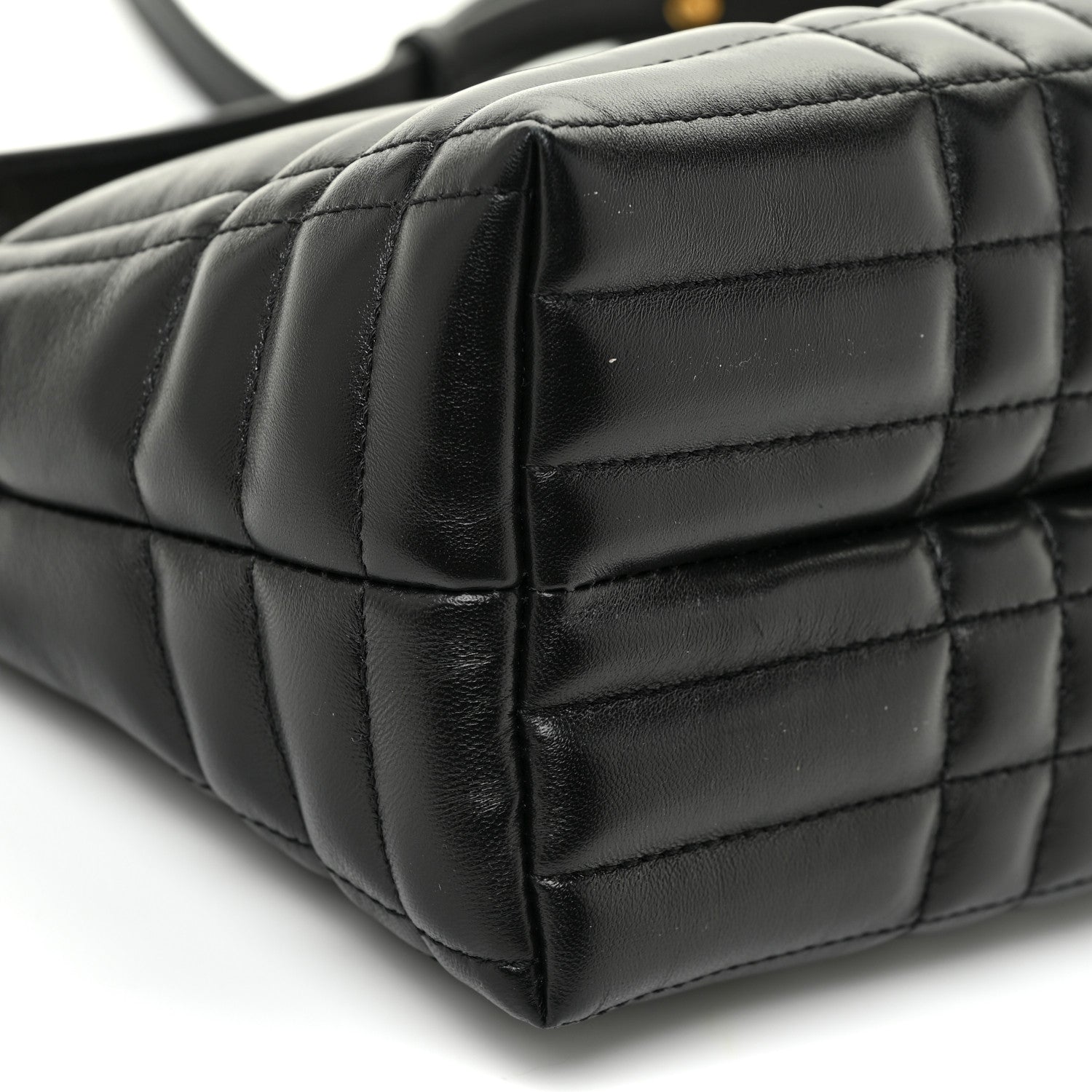 Burberry Calfskin Quilted Small Lola Zip Black 8 of 10