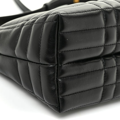 Burberry Calfskin Quilted Small Lola Zip Black 8 of 10