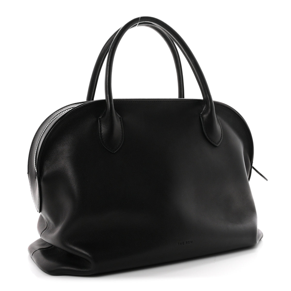 Polished Saddle Calfskin Agnes 12 Black