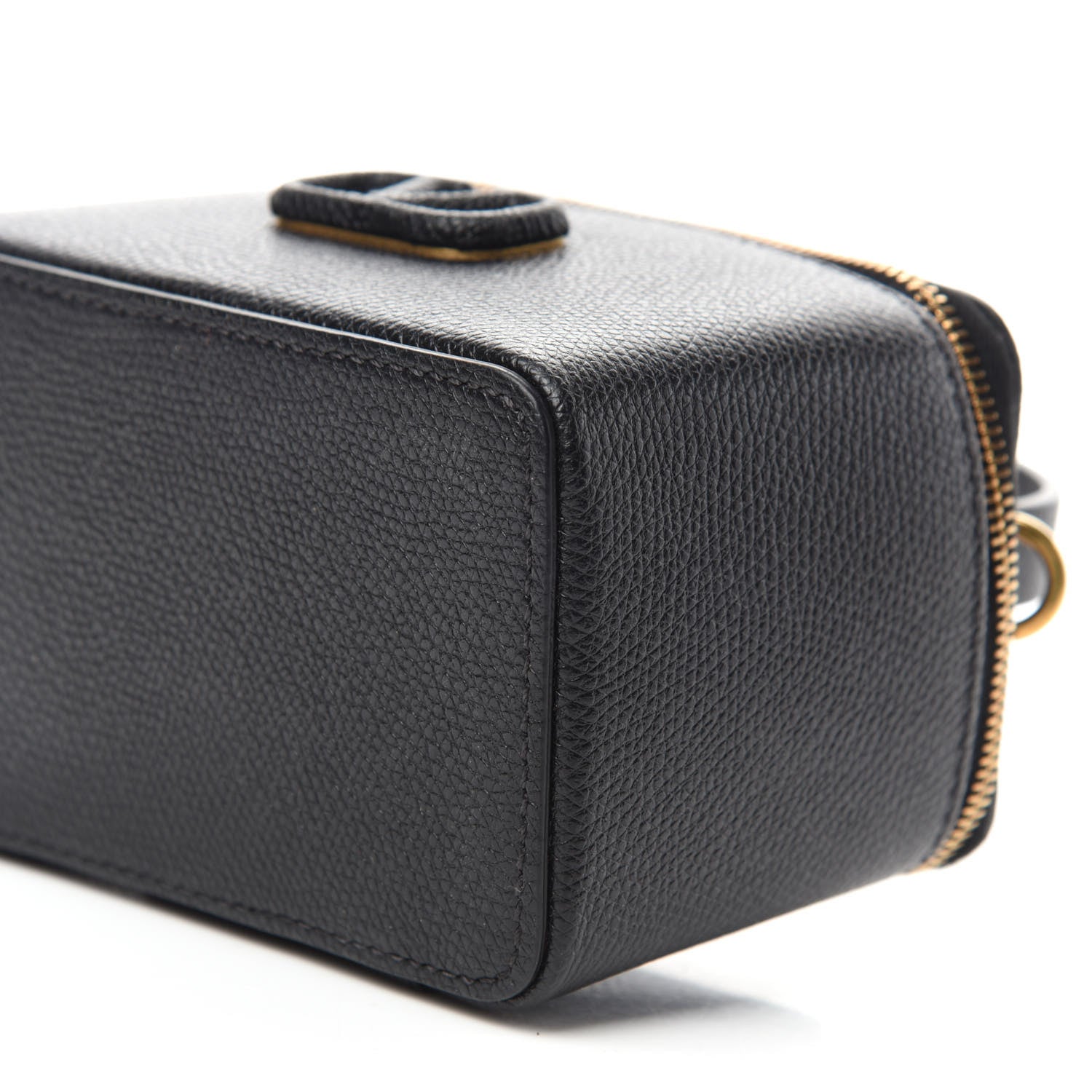 Valentino Garavani Grained Calfskin VSling Vanity Case Black 9 of 9