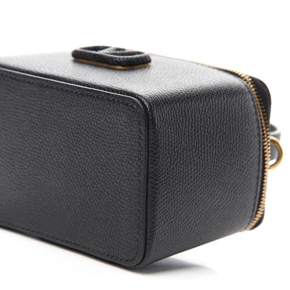 Valentino Garavani Grained Calfskin VSling Vanity Case Black 9 of 9