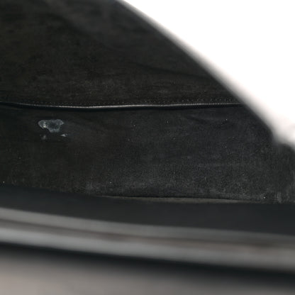 Saint Laurent Smooth Calfskin Monogram Medium Kaia Satchel Black 5 of 12