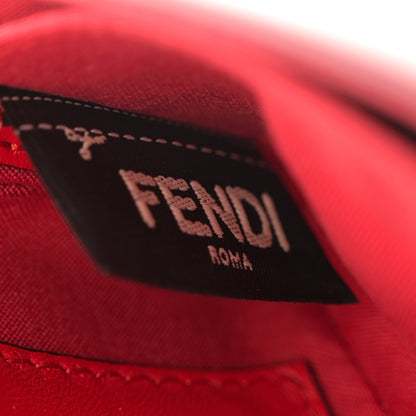 Fendi Shiny Nappa Micro Baguette Rosso 6 of 12