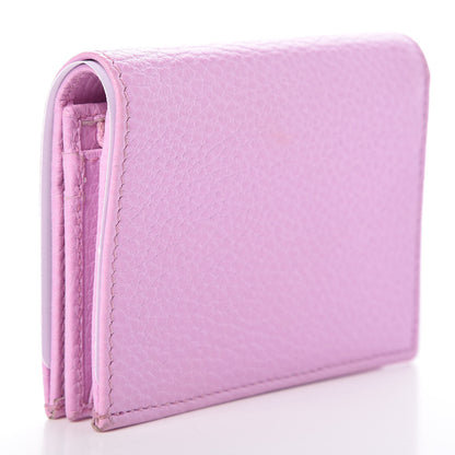 Gucci Dollar Calfskin Bosco Card Case Wallet Malva 3 of 7
