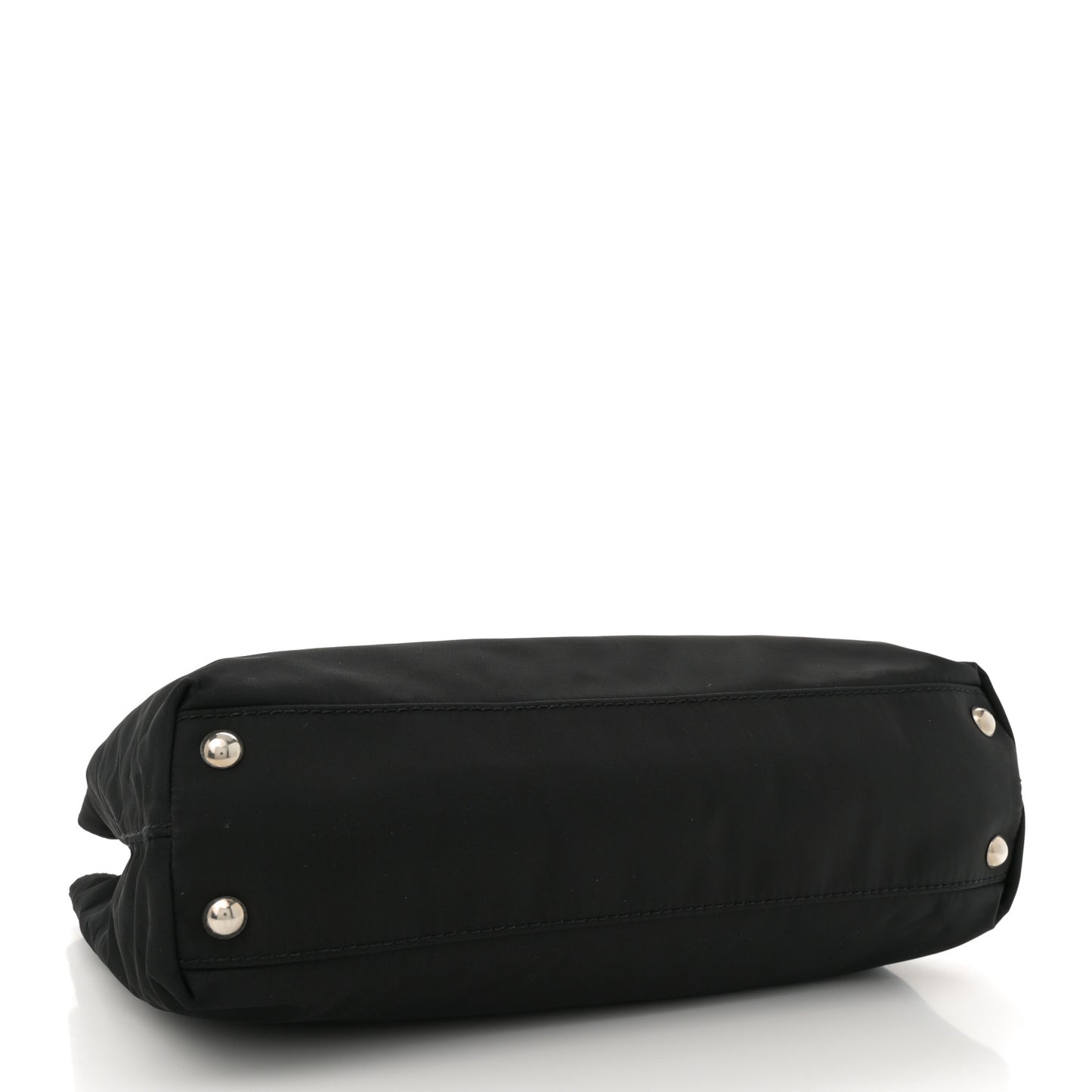 Tessuto Nylon Saffiano Tote Black