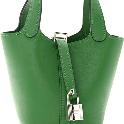 Hermes Swift Micro Picotin Lock Vert Bengale 8 of 12