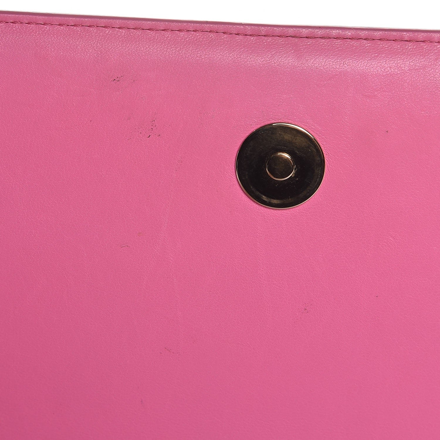 Versace Patent Palazzo Medusa Chain Evening Bag Pink 6 of 15