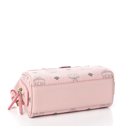MCM Visetos Mini Essential Boston Powder Pink 4 of 9