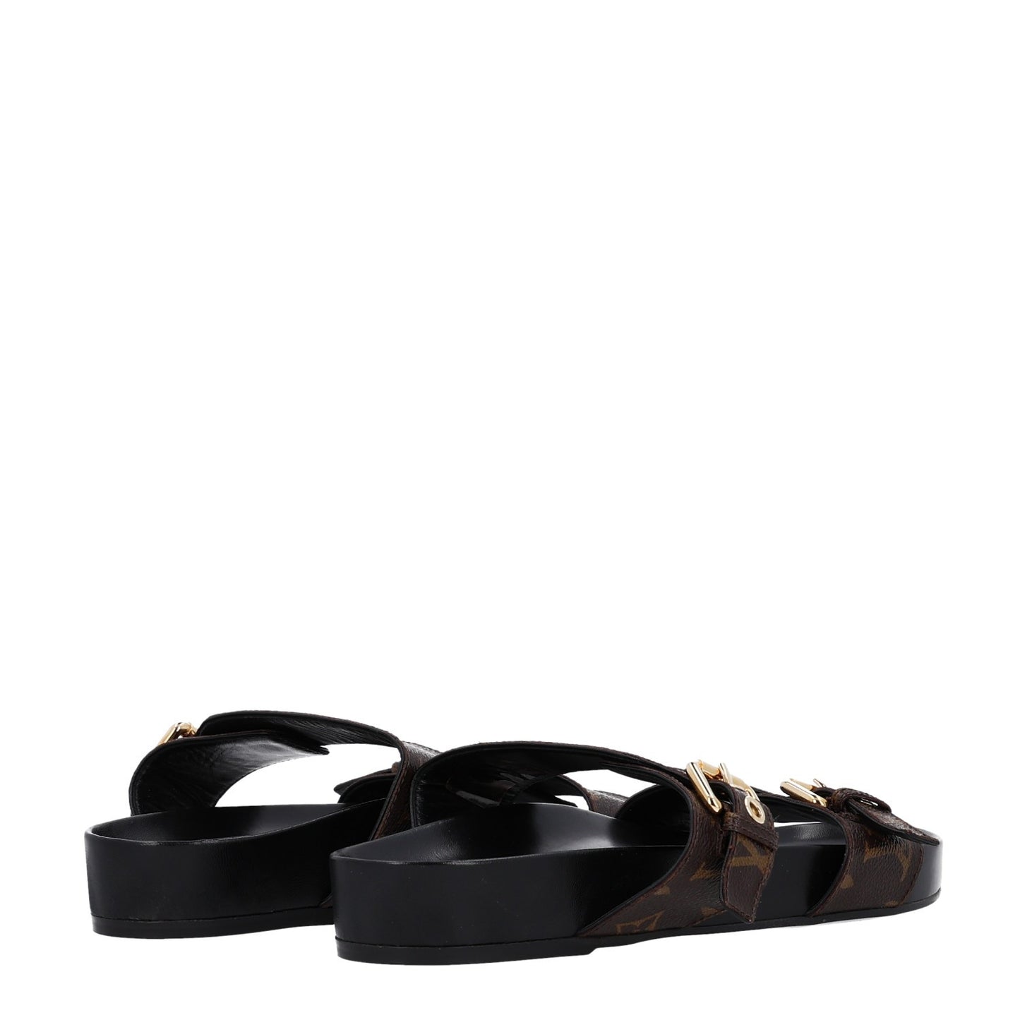 Monogram Bom Dia Mule Sandals 40 Black