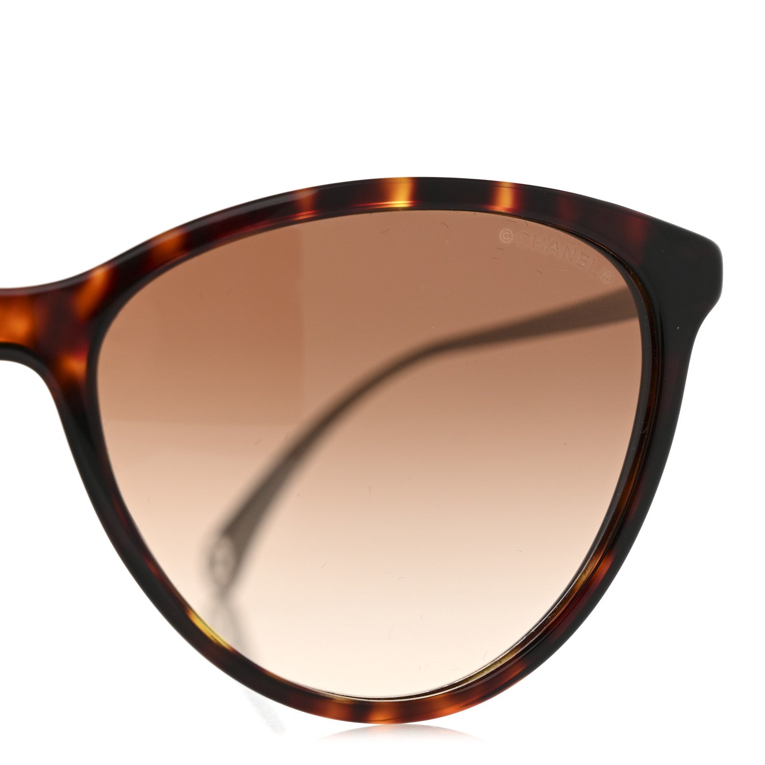 Chanel Acetate Metal Butterfly Sunglasses 5459-A Tortoise 1726361