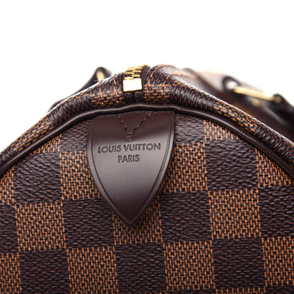 Louis Vuitton Damier Ebene Speedy 35 7 of 10