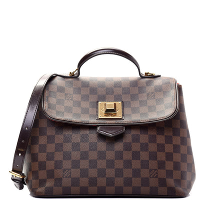 Louis Vuitton Damier Ebene Bergamo MM 1 of 29