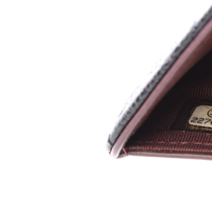 Chanel Caviar Quilted Yen Wallet Black 8 of 9