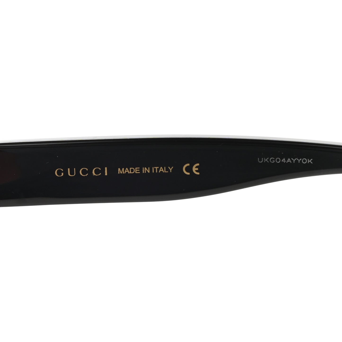 Acetate Glitter Sunglasses GG0327S Black