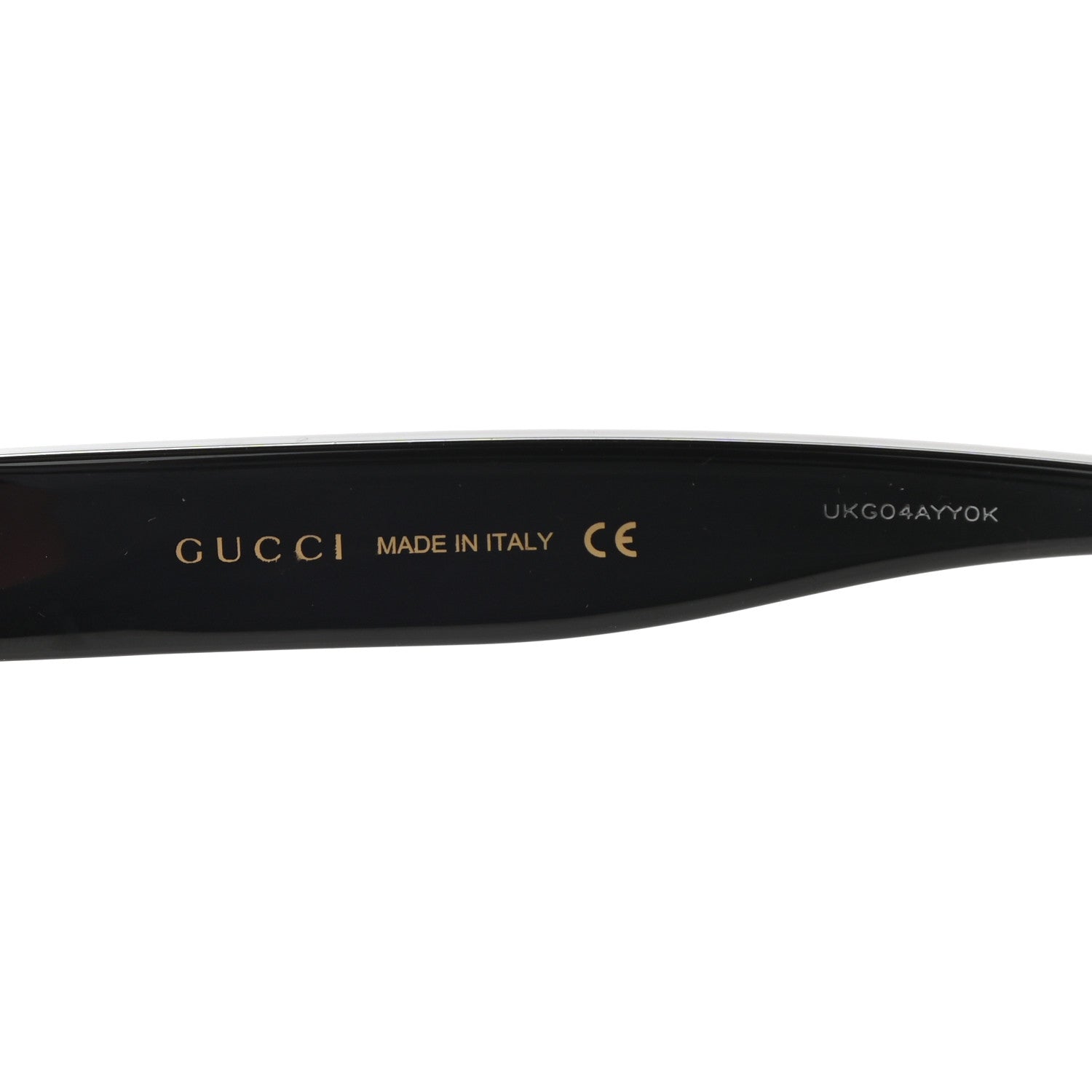 Gucci Acetate Glitter Sunglasses GG0327S Black 5 of 7