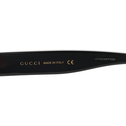 Gucci Acetate Glitter Sunglasses GG0327S Black 5 of 7