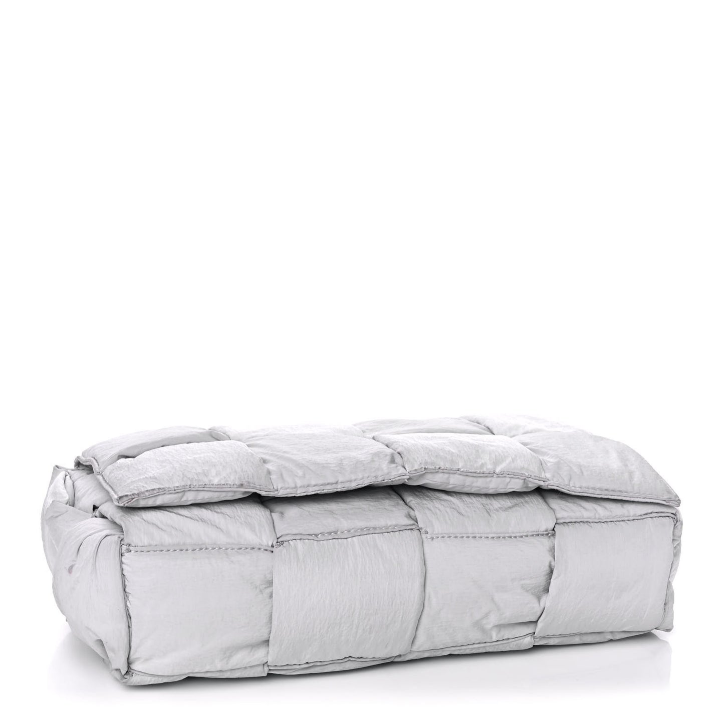 Nylon Intrecciato Padded Tech Cassette Bag Frost