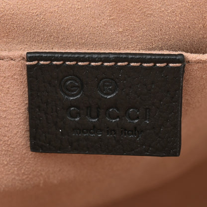 Gucci Calfskin GG Web Small Ophidia Dome Shoulder Bag Black 6 of 10