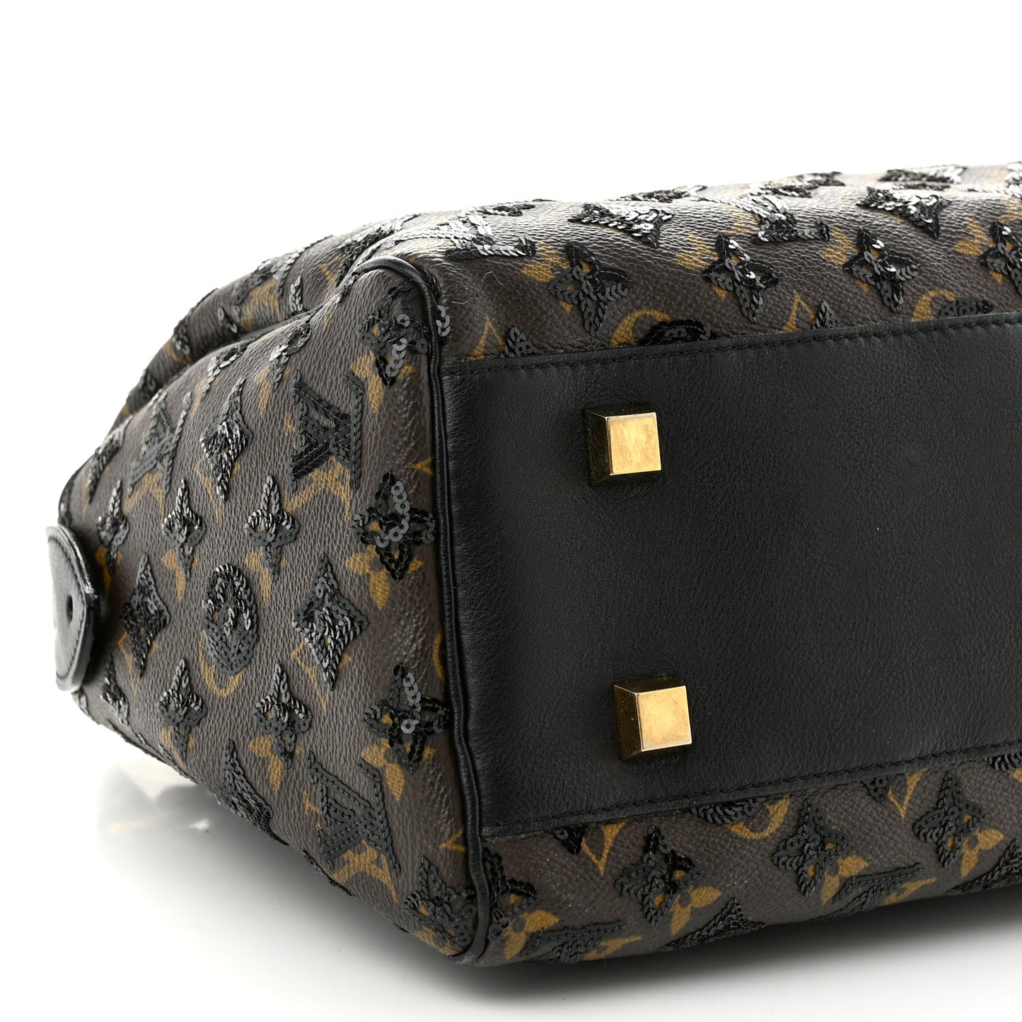 Monogram Sequins Eclipse Speedy 28 Black