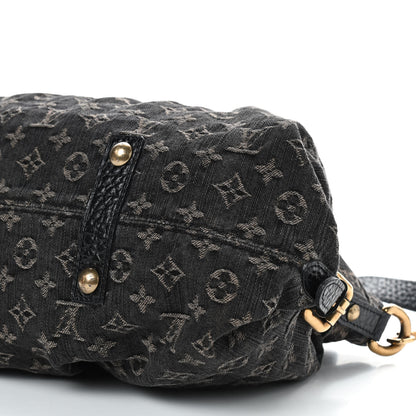 Louis Vuitton Denim Neo Cabby MM Black 7 of 9